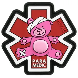naszywka-3d-na-rzep-pluszak-gwiazda-zycia-paramedic-mis-m-tac-pvc-rozowy