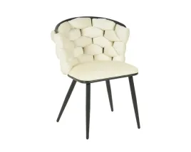 krzeslo-glamour-zoya-bezowy-czarny-plecione-oparcie-design-do-jadalni-stolu