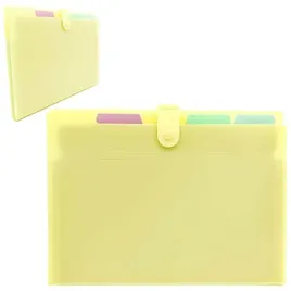 teczka-harmonijkowa-a4-biurfol-pastel-zolta