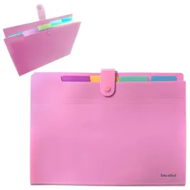 teczka-harmonijkowa-biurfol-a4-pastel-rozowa