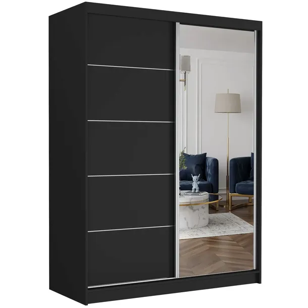 Szafa przesuwna Rivano I 150 cm z lustrem