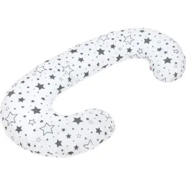 poduszka-do-karmienia-new-baby-w-ksztalcie-c-szare-gwiazdki