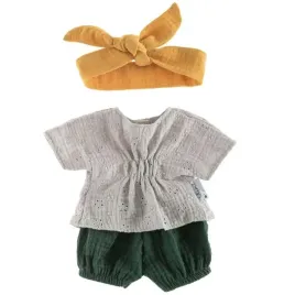 olimi-ubranko-tunika-ze-spodenkami-i-opaska-dla-lalki-miniland-38-cm