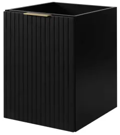 czarna-wiszaca-szafka-lazienkowa-40-cm-ryflowana-drzwi-ryflowany-front-mdf