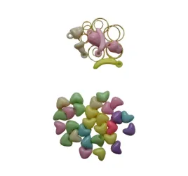 koraliki-do-wlosow-zestaw-nawlekane-koraliki-ozdoby-serca