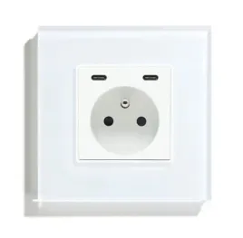 gniazdko-szklane-pojedyncze-usb-c-c-quick-charge-20w-qc-4a-kontakt-16a