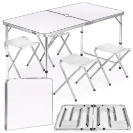 stol-rozkladany-z-krzeslami-x4-bialy-ogrodowy-bankietowy-turystyczny-120cm