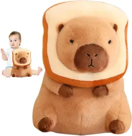 pluszowa-zabawka-kapibara-chleb-tost-na-glowie-prezent-dla-dziecka-30cm