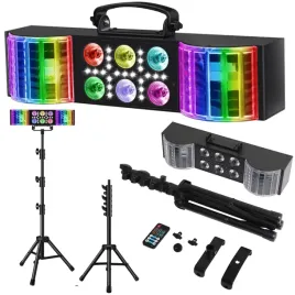 belka-oswietleniowa-dyskotekowa-kolorofon-statyw-stroboskop-derby-par-pilot