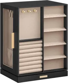 szkatulka-na-bizuterie-obracana-o-360-5-szuflad-boczne-szklane-okna-czarna