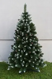 choinka-sztuczna-sosna-szyszka-diamentowa-jarzebina-180-cm