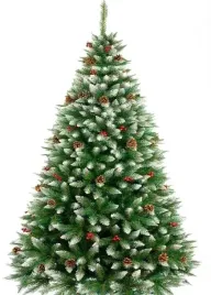 choinka-sztuczna-sosna-szyszka-jarzebina-220-cm
