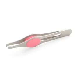 peseta-precyzyjna-kosmetyczna-do-brwi-z-gumka-prosta-rozowa