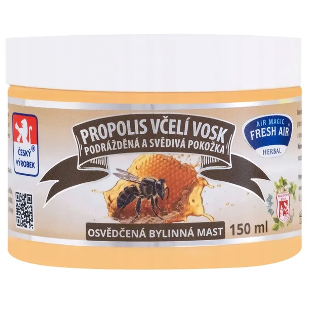 Maść Propolisowa na Problemy Skórne Trądzik Propolis Zioła 150ml Putorius