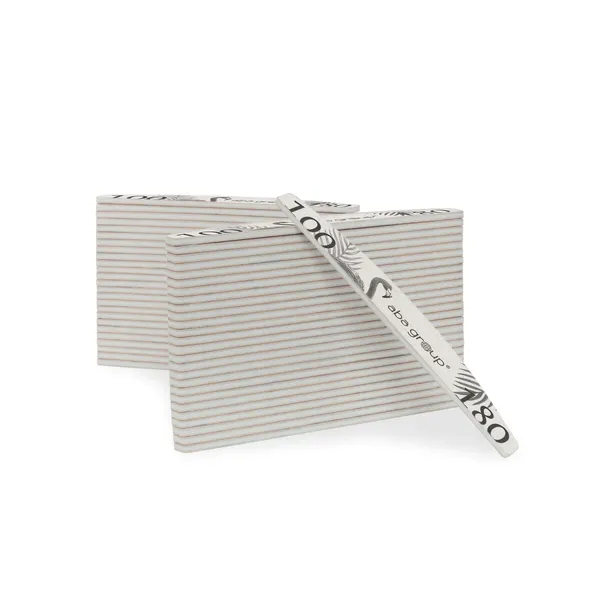 Pilnik do Paznokci Łódka Półksiężyc 100/180 Standard 50 szt Aba Group