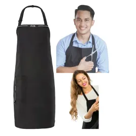 fartuch-fryzjerski-ochronny-fox-earth-colors-czarny-damski-meski-premium