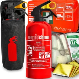 agmi-gasnica-1kg-apteczka-din13164-rzep-na-gasnice-uchwyt-do-bagaznika
