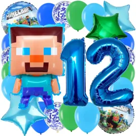 zestaw-balonow-minecraft-steve-balon-cyfra-12-lat-dwunaste-urodziny-24-el