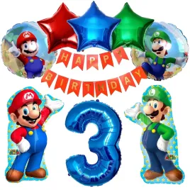 zestaw-balony-foliowe-super-mario-luigi-balon-3-lata-na-trzecie-urodziny