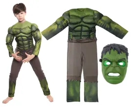 hulk-stroj-miesnie-maska-led-przebranie-134-140