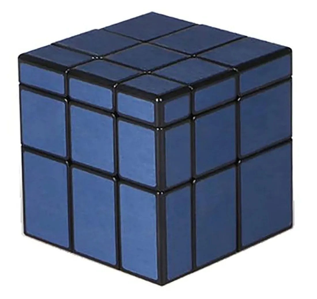 kostka-mirror-cube-niebieska-asymetryczna-3x3-qy-stan-nowy