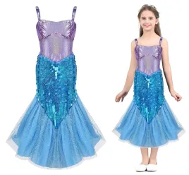 stroj-syrenka-arielka-syrena-sukienka-l-134-140