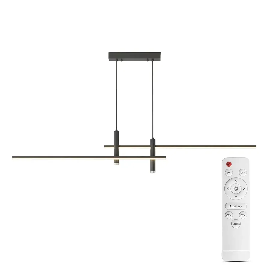 lampa-wiszaca-nad-stol-czarna-tuby-150cm-50w-pilot-darmat-light