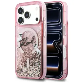 etui-karl-lagerfeld-liquid-glitter-karl-script-magsafe-do-iphone-17-pro-roz