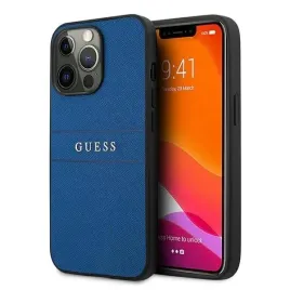 guess-guhcp13lpsasbbl-iphone-13-pro-13-61-niebieski-blue-saffiano-strap