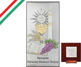 srebrny-barwiony-obraz-6x12cm-chrzest-komunia-na-drewnie-prezent-hostia