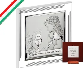 obrazek-dziewczyna-17x17cm-chrzest-komunie-w-ramce-na-prezent-rama