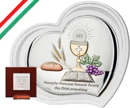 srebrny-kolorowy-obraz-23x19cm-chrzest-komunia-serduszko-na-drewnie-prezent