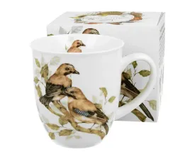 kubek-porcealnowy-pojemny-400ml-duzy-z-sojkami-ptakami-pudelko-prezentowe