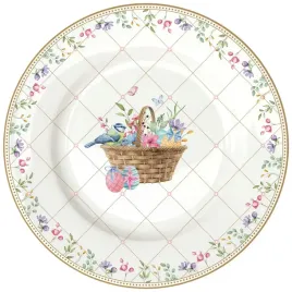 talerz-deserowy-talerzyk-porcelana-kwiaty-wielkanocny-wielkanoc-19cm-krolik