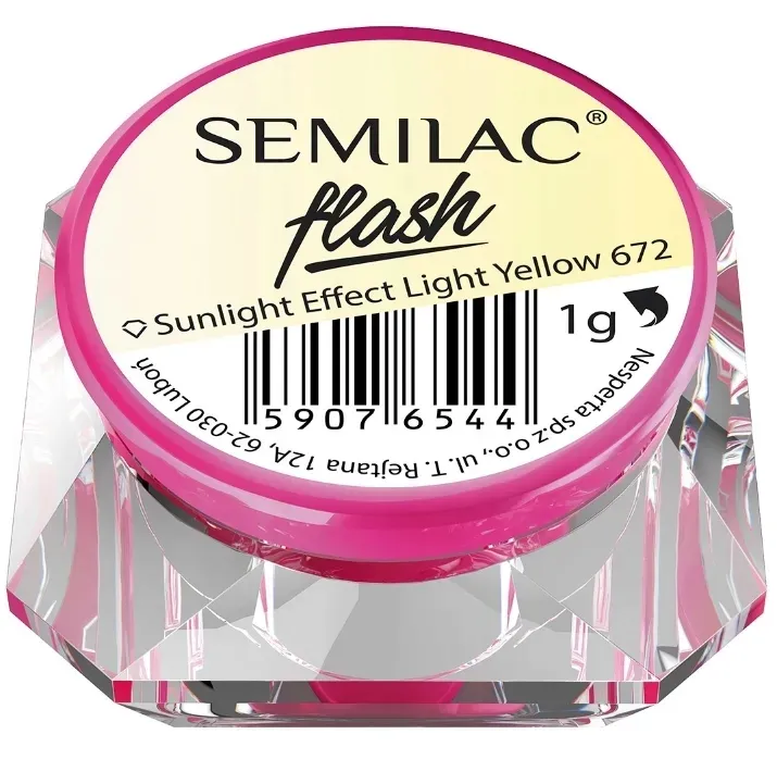 semilac-flash-sunlight-effect-672-light-yellow-pylek-stan-nowy