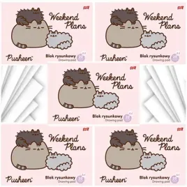 blok-rysunkowy-a4-bialy-20k-kot-pusheen-szkolny-st-majewski-5-sztuk