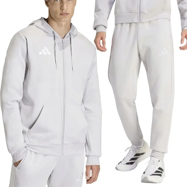 ADIDAS DRESY MĘSKIE KOMPLET BLUZA rozpinana SPODNIE ENTRADA 26 - L