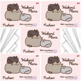 blok-rysunkowy-a4-bialy-20k-kot-pusheen-szkolny-st-majewski-5-sztuk