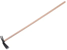 motyczka-ogrodowa-z-widelkami-kuta-prostokat-11cm-motyka-ogrodowa-z-trzonem