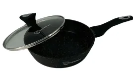 granatowa-patelnia-18cm-z-pokrywka-wysoka-indukcja-gaz-08l