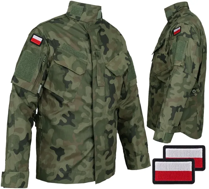 BLUZA LETNIA WOJSKOWA MUNDUROWA POLOWA DOMINATOR SUMMER 124L WZ.93 M
