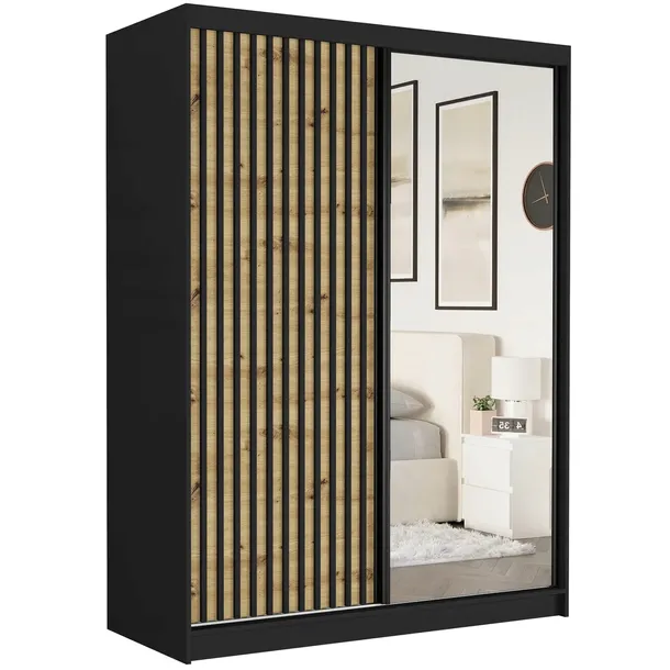 Szafa przesuwna Rivano VII 150 cm z lustrem