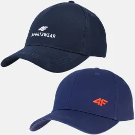 czapka-z-daszkiem-meska-damska-4f-bejsbolowka-bawelniana-2-sztuki-zc09-s-m