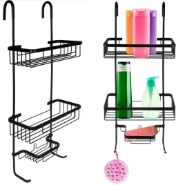 polka-pod-prysznic-wiszaca-lazienkowa-loft-czarna-do-lazienki-nierdzewna