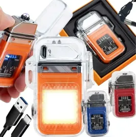 zapalniczka-plazmowa-z-lampka-led-elektryczna-usb-wodoszczelna-ladowana-usb