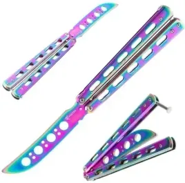 noz-motylkowy-treningowy-tepy-rainbow-motylek