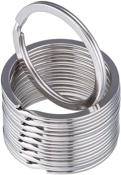 KÓŁKO do BRELOKA KÓŁECZKO BAZA BRELOK BRELOCZEK BRELOKI Kluczy 30mm 10szt