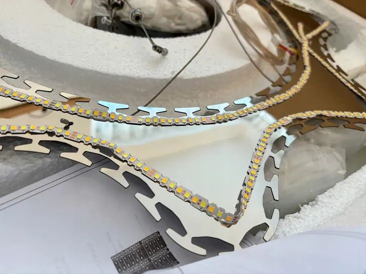 lampa-wiszaca-ringi-krysztalowa-chrom-60cm-69w-pilot-darmat-light-stan-nowy-dlugosc-wysokosc-60-cm