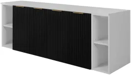 zestaw-czarna-szafka-lazienkowa-pod-umywalke-160-cm-z-bialymi-regalami-4d