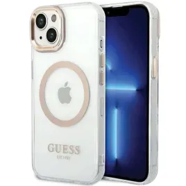 etui-guess-metal-outline-do-magsafe-na-iphone-15-plus-14-plus-zlote
